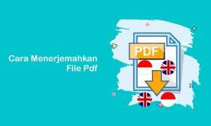 Cara Menerjemahkan File Pdf