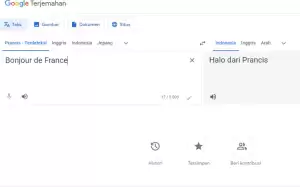 translate bahasa perancis indonesia