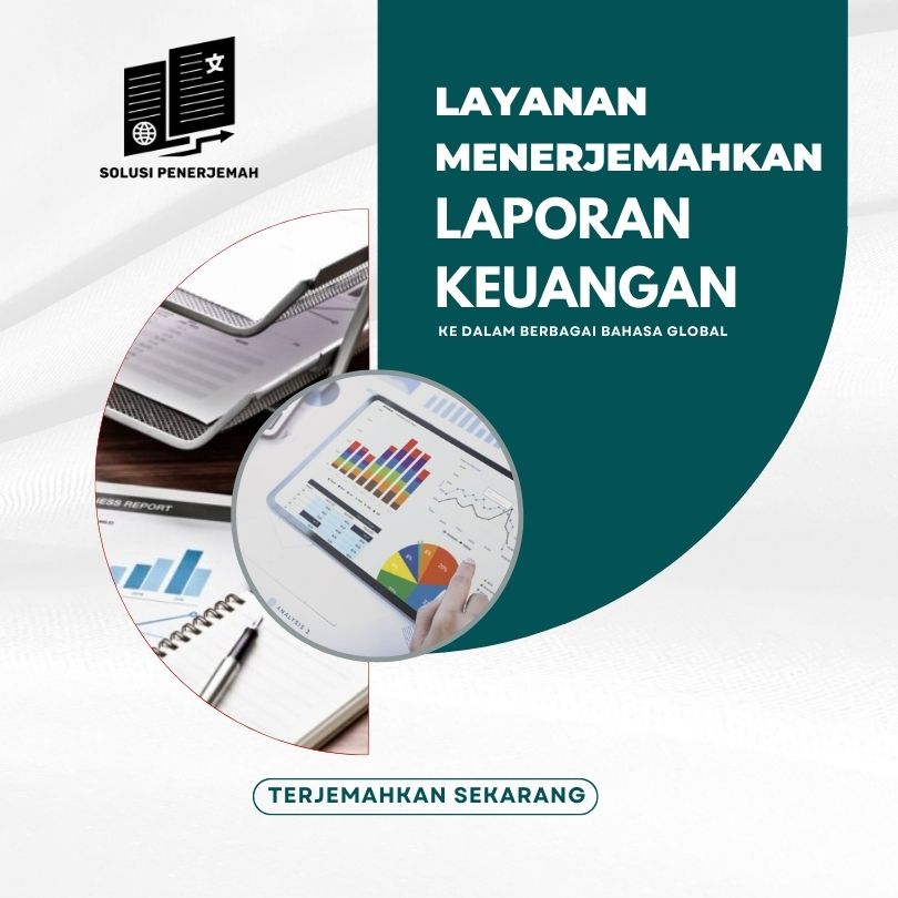 Layanan menerjemahkan laporan keuangan