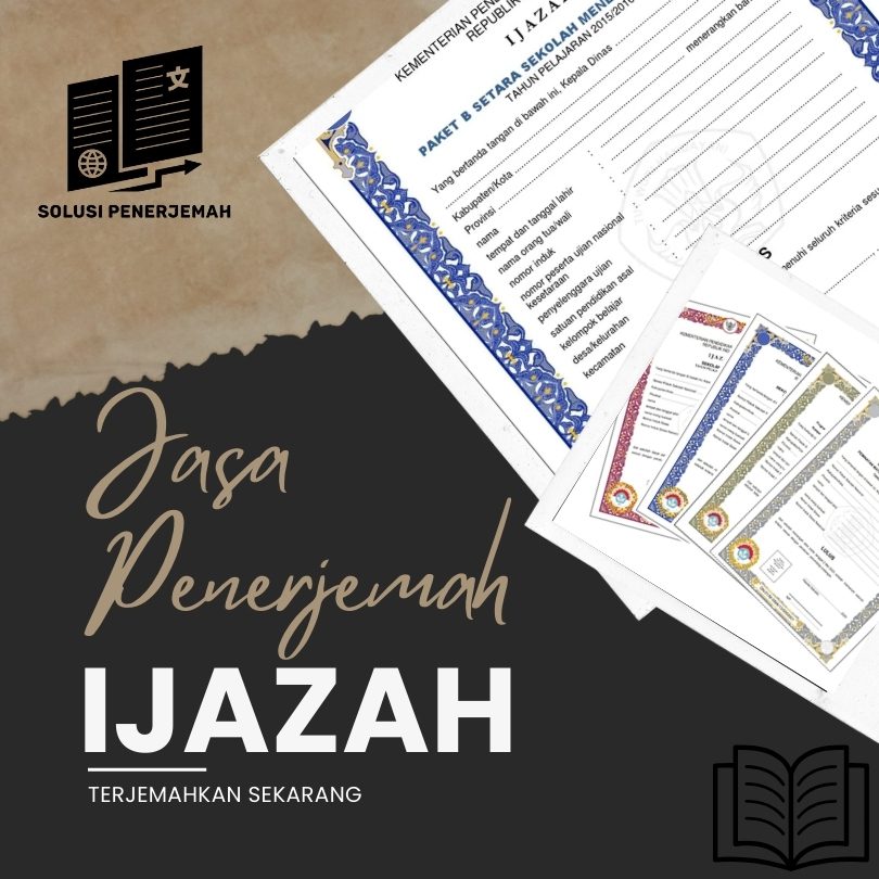 Jasa penerjemah ijazah