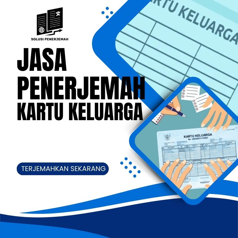 Jasa penerjemah Kartu Keluarga
