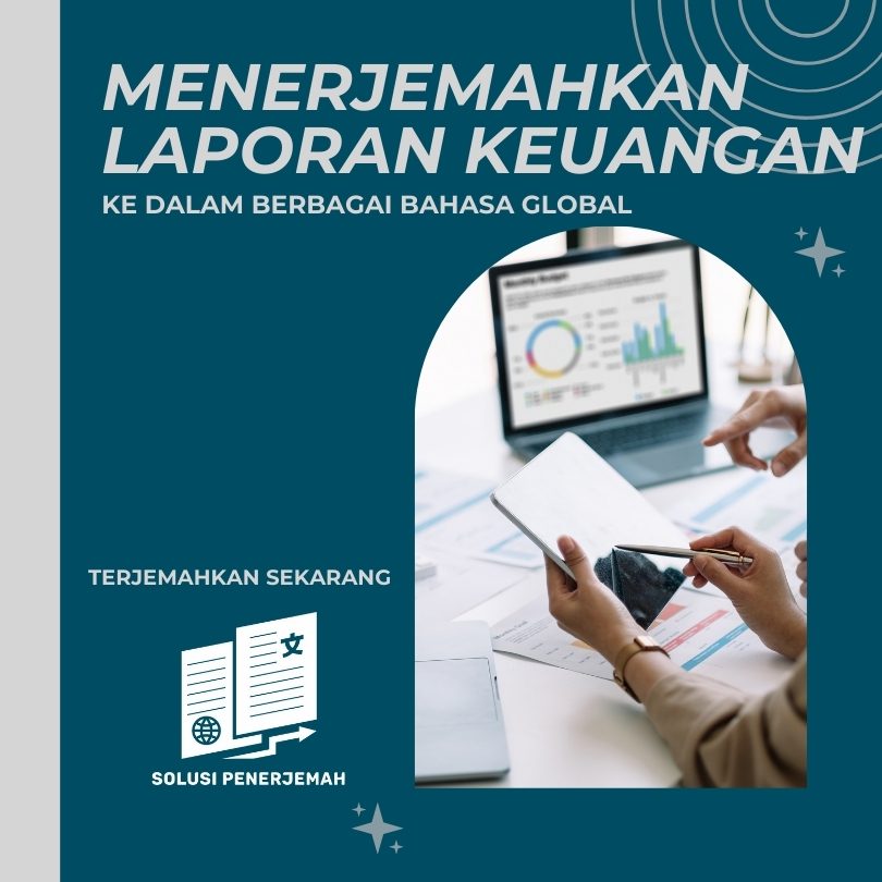 Menerjemahkan laporan keuangan