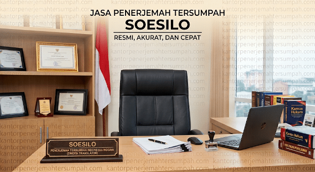 Penerjemah tersumpah Soesilo