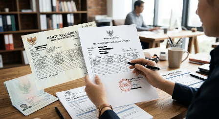 Translate KK untuk visa