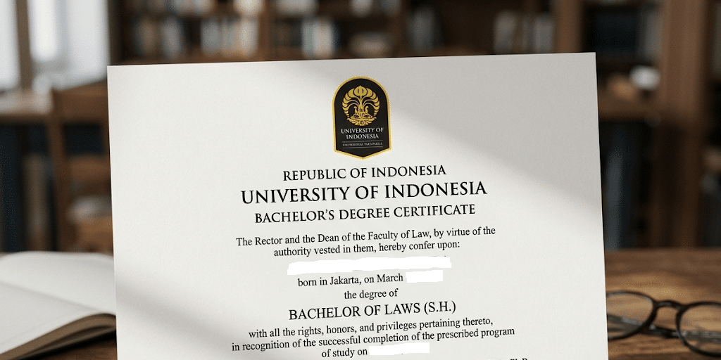 Ijazah dalam bahasa Inggris