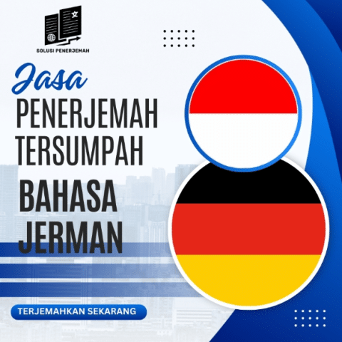 Biaya Penerjemah Tersumpah Bahasa Jerman
