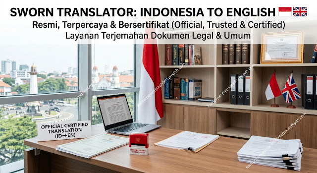 Sworn translator English