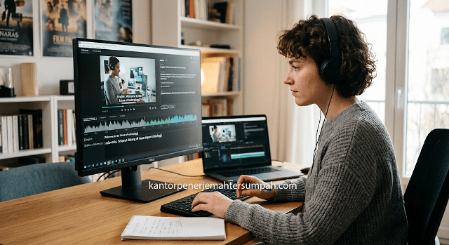 Penerjemah video bahasa Inggris