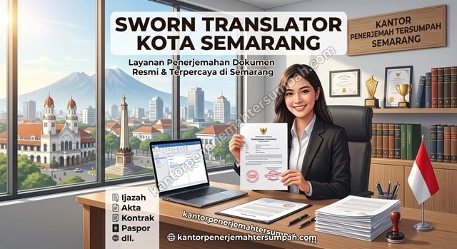 Sworn translator Kota Semarang