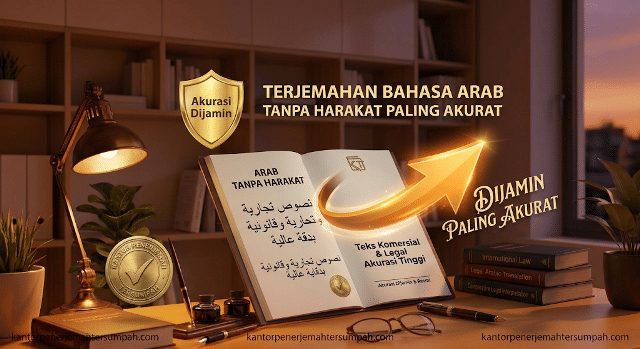 Translate bahasa Arab tanpa harakat