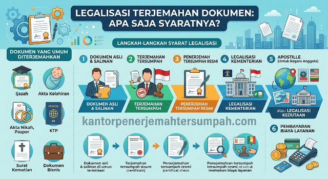 Legalisasi Terjemahan Dokumen, Apa Saja Syaratnya?