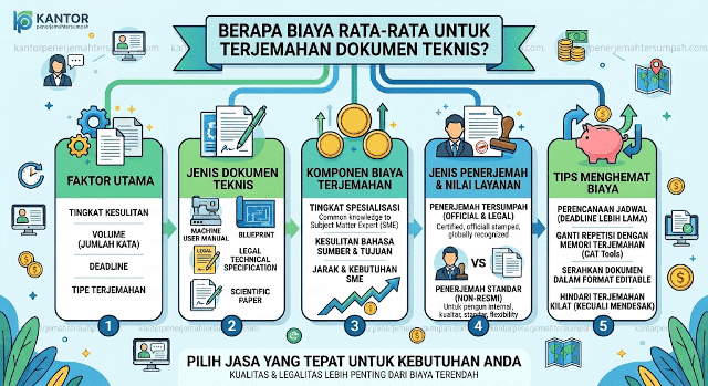 Berapa Biaya Rata-rata untuk Terjemahan Dokumen Teknis