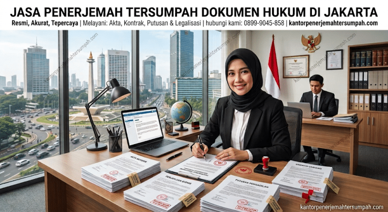 Penerjemah Tersumpah Dokumen Hukum