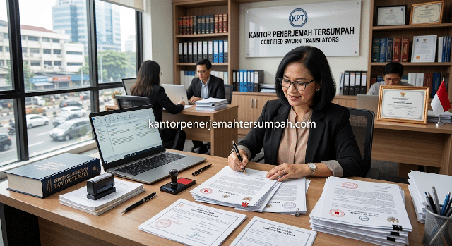 kantor penerjemah tersumpah