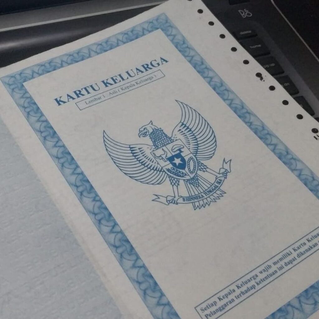 bahasa Inggris kartu keluarga